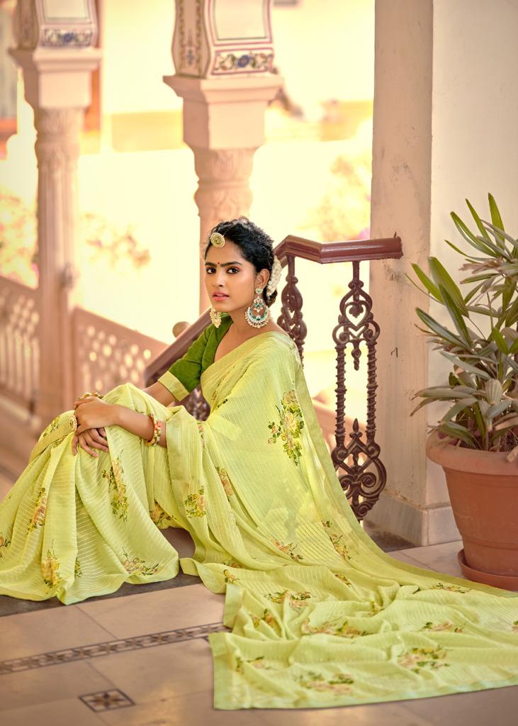 Kashvi Ragini 2 Casual Daily Wear Georgette Printed Saree Collection